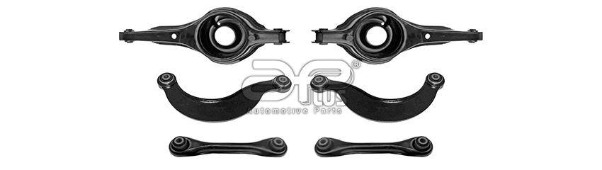 APLUS - 21392AP - К-кт важелів підвіски задн. Ford Focus, Focus C-Max, Focus II; Mazda 3, 5; Volvo C30, S40 II, V50 1.4-Electric 10.98-09.14 APLUS - 21392AP - К-кт важелів підвіски задн. Ford Focus, Focus C-Max, Focus II; Mazda 3, 5; Volvo C30, S40 II, V50 1.4-Electric 10.98-09.14