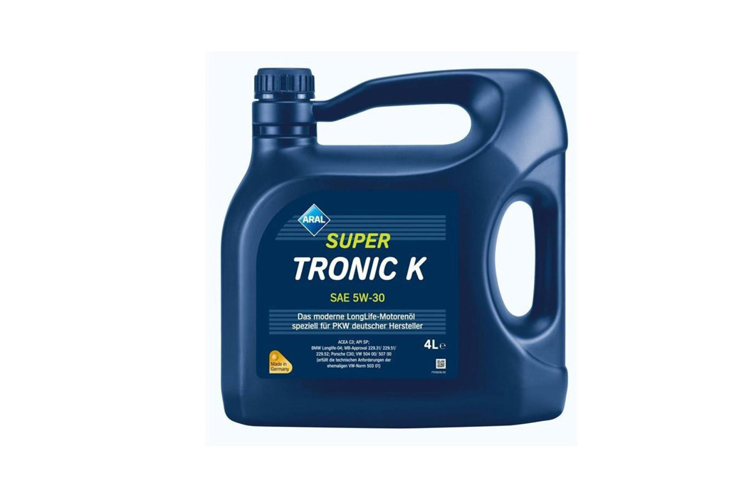 ARAL - 15DBCD - →15F476 Олива двигуна 4L Aral SuperTronic K 5W30 (ACEA C3; API SN; BMW LL-04; VW 504 00/507 00; MB 229.51; Porsche C30)