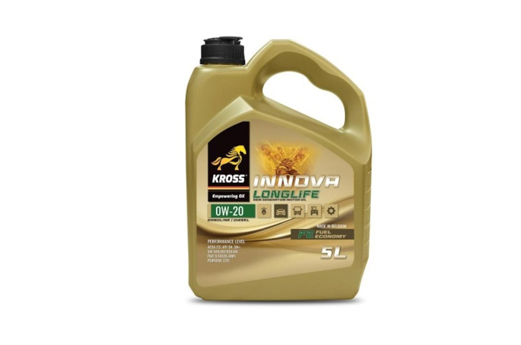 KROSS - 53661 - Олива двигуна 5L Kross Innova SAE 0W20 (ACEA C5; VW 508.00-509.00; Ford WSS-M2C956-A1; Fiat 9.55535-DM1)