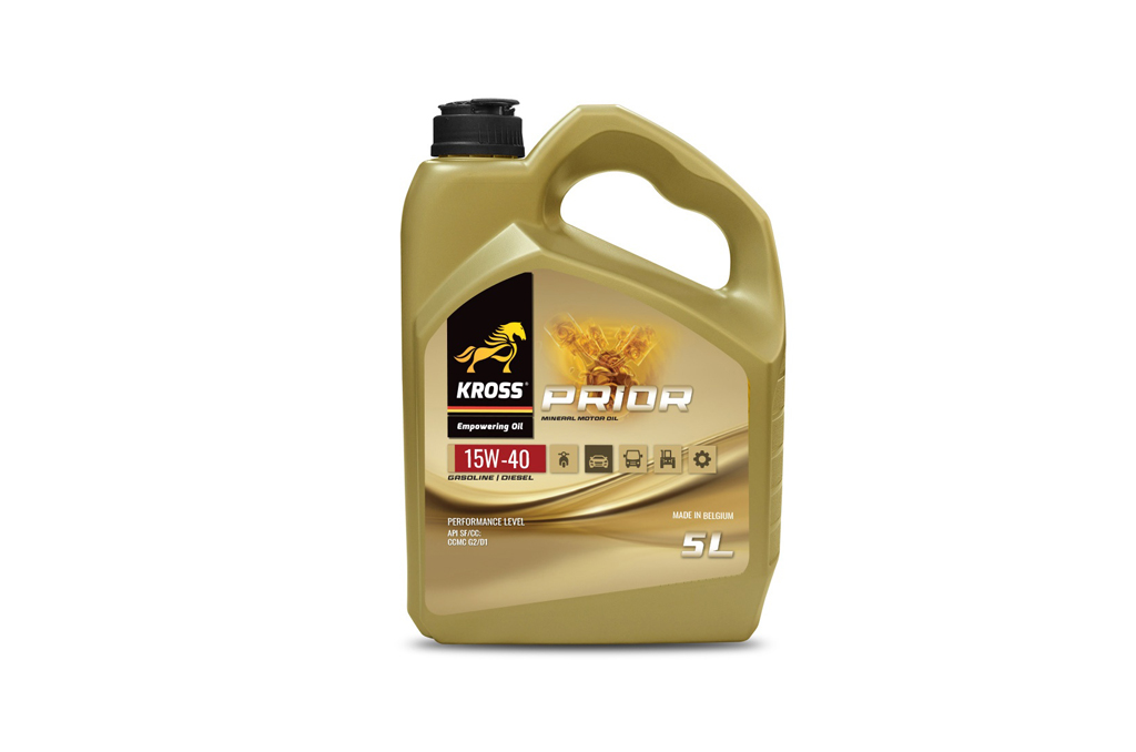 KROSS - 53665 - Олива двигуна 5L Kross PRIOR 15W40 (API SG/CD; CCMC G4/D2; MIL MIL-L-46152E) KROSS - 53665 - Олива двигуна 5L Kross PRIOR 15W40 (API SG/CD; CCMC G4/D2; MIL MIL-L-46152E)