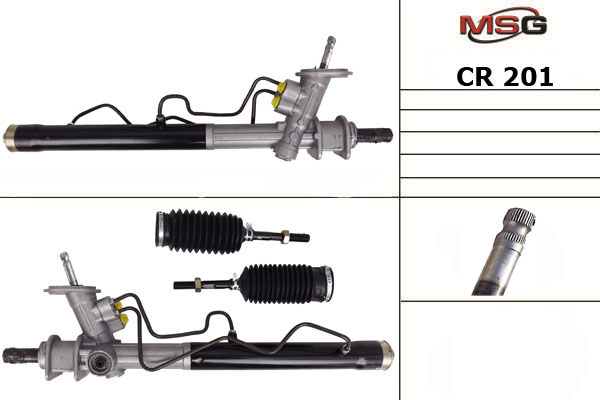 MSG - CR 201 - Рулевой механизм MSG - CR 201 - Рулевой механизм
