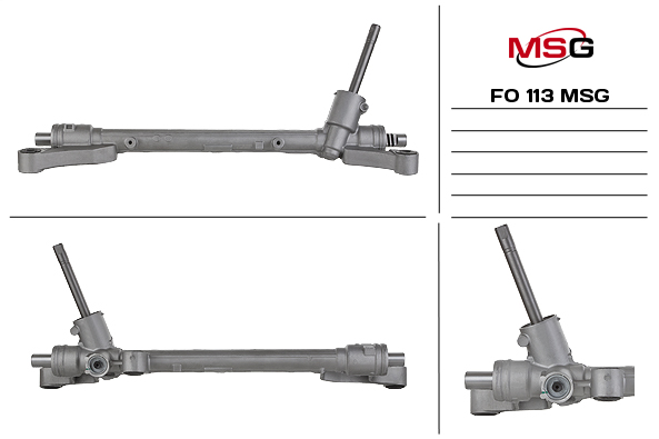 MSG - FO 113 - Рулевой механизм MSG - FO 113 - Рулевой механизм