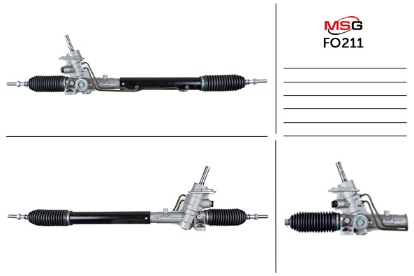 MSG - FO 211 - Рулевой механизм MSG - FO 211 - Рулевой механизм
