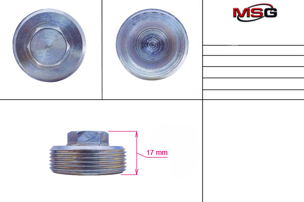 MSG - FO223NUTS - Гайка поджима боковая FORD FOCUS C-MAX 03-07,FOCUS II (DA_) 04- MSG - FO223NUTS - Гайка поджима боковая FORD FOCUS C-MAX 03-07,FOCUS II (DA_) 04-