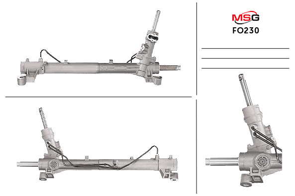 MSG - FO 230 - Рулевой механизм MSG - FO 230 - Рулевой механизм