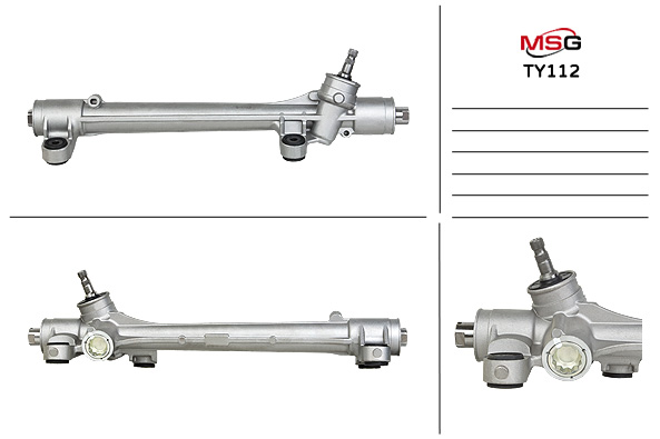 MSG - TY 112 - Рулевой механизм MSG - TY 112 - Рулевой механизм